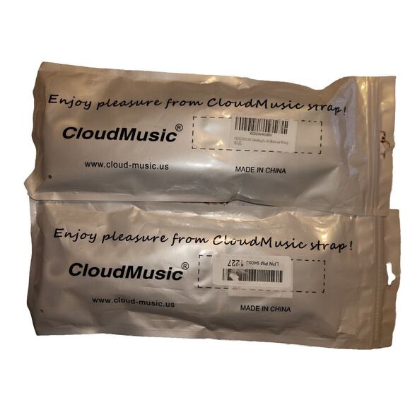 Lot Of 2 CLOUDMUSIC Guitar Handbag Strap Fabric Series - Picture 4 of 6